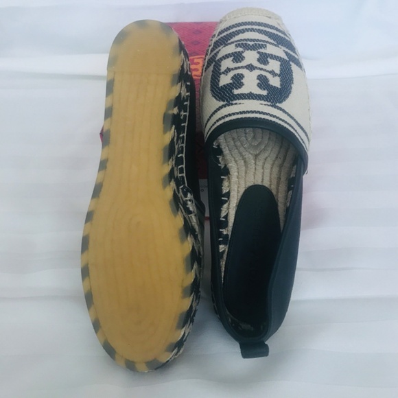 Tory Burch Espadrille Jacquard Slip-On Flat - Picture 4 of 4